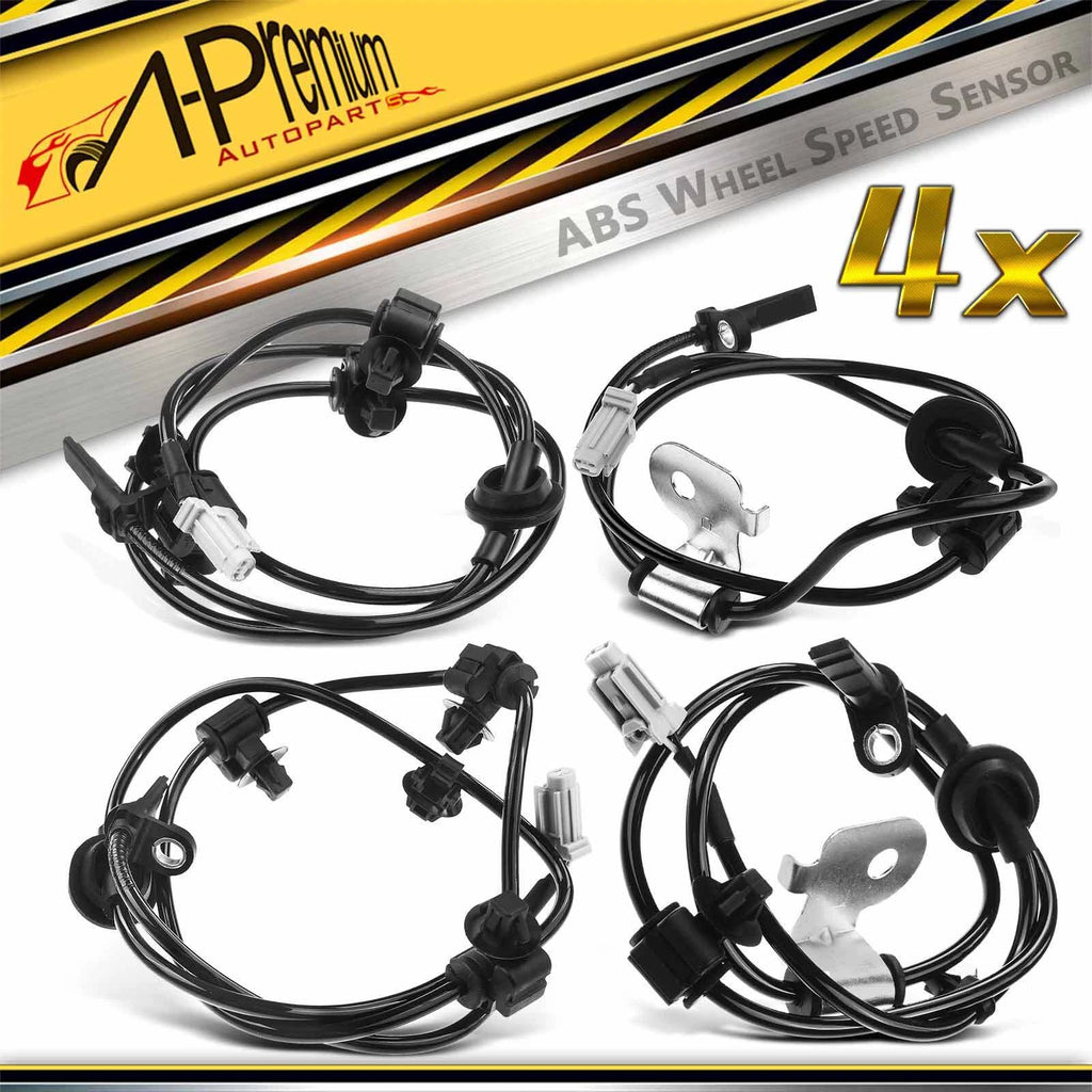 Set of 4 ABS Wheel Speed Sensors for Subaru Forester (2014–2018)