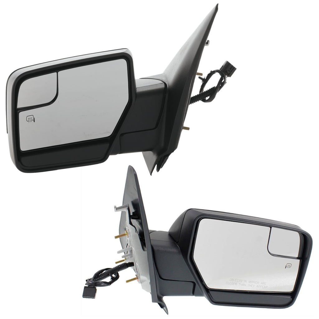 Set of 2 Heated Mirrors for Ford Expedition