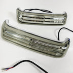 Custom Dynamics Chrome LED Smoke Lens Saddlebag Lights for Harley Touring (2014–2023)