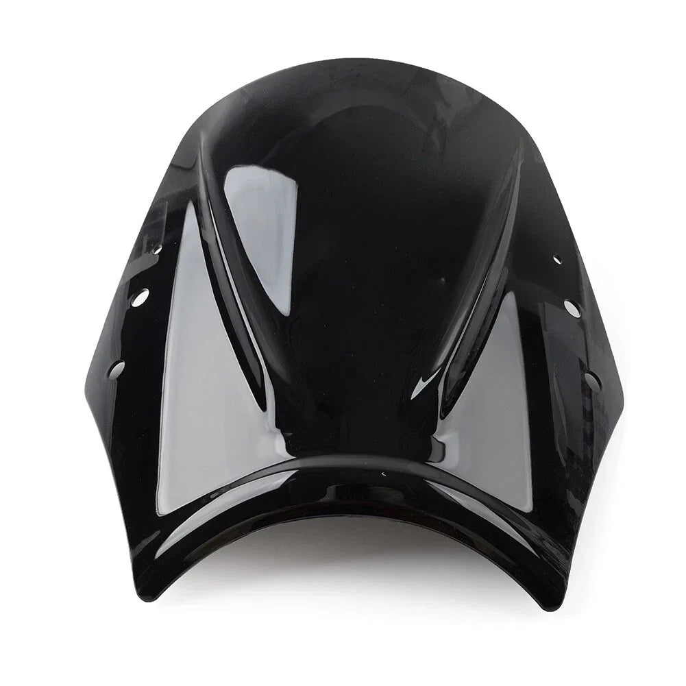 Windshield Deflector for Universal Motorcycle - Black