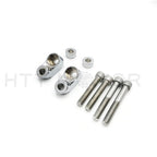 39MM - 49MM Chrome Front Turn Signal Relocation for Harley Dyna FXR Sportster