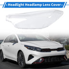 1 Pcs Headlight Lens Cover for Kia Forte (2013–2015) PC Clear