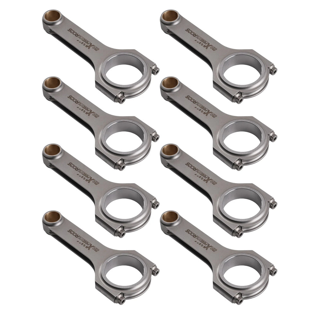 Connecting Rod Kit for Chevy 265 283 327 302ci V8 (5.700" H-Beam)