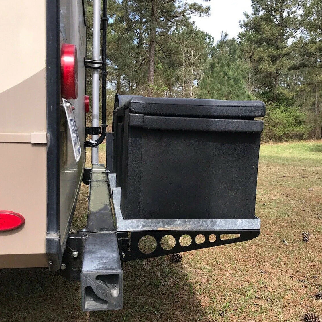 Set of 2 Rear Bumper Mounting Cargo Carrier Support Arms for RV
