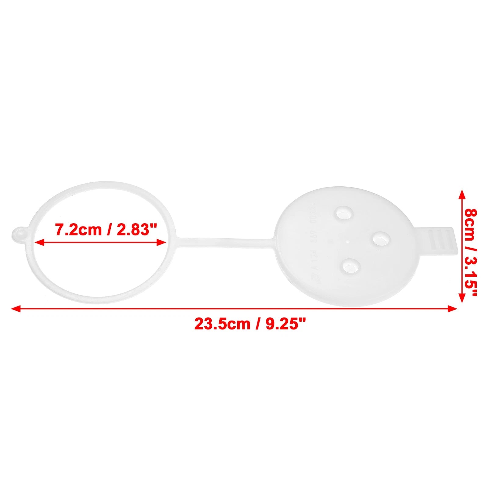 Windshield Washer Fluid Reservoir Cap for Mercedes-Benz S430 S550 (1999–2006)
