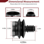 Drive Shaft Universal Boot for Suzuki King Quad 300 LT-F4WDX (1991–1998)