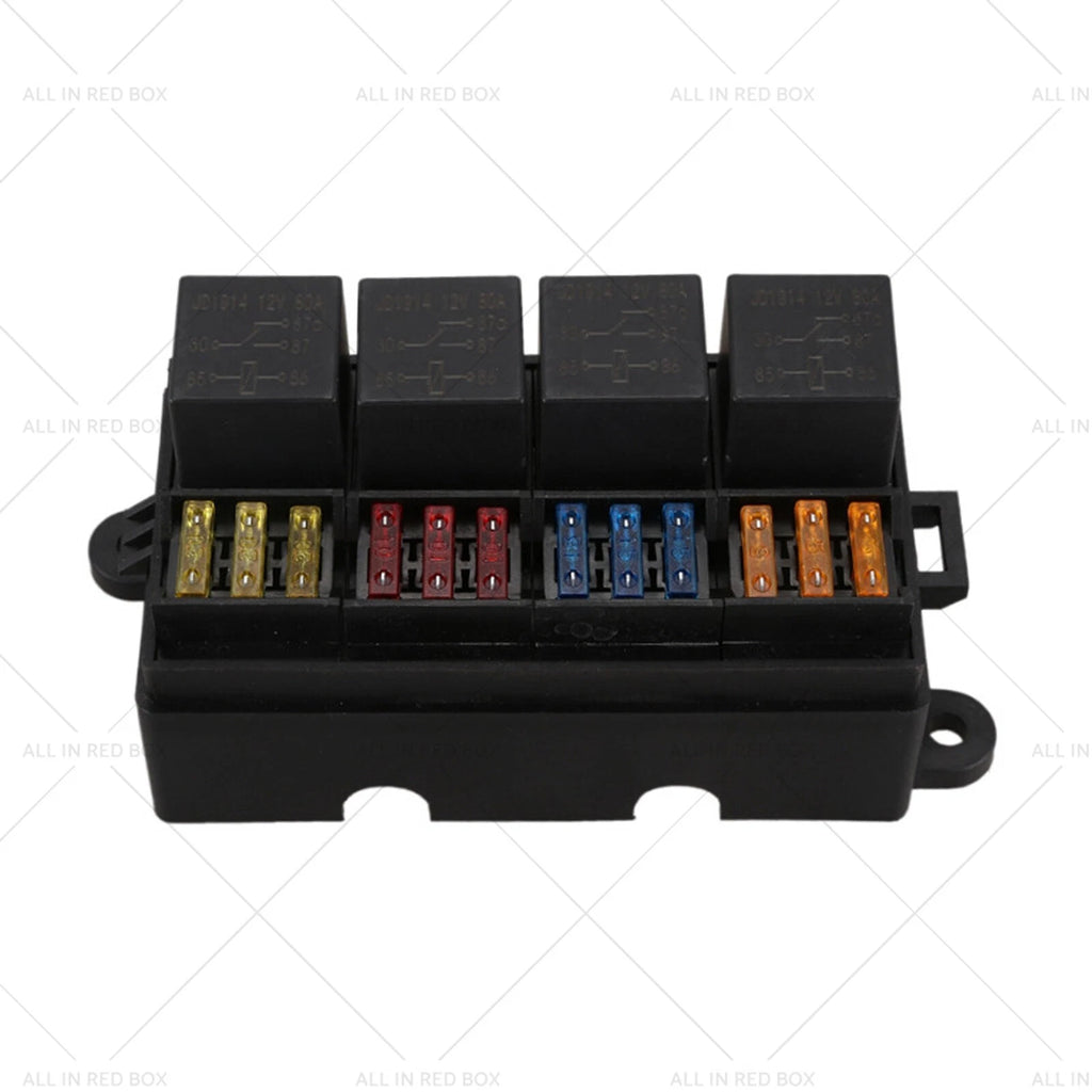 12 Way Blade Fuse Box & 4-Relay Holder for Aston Martin DBX (2020–2023)
