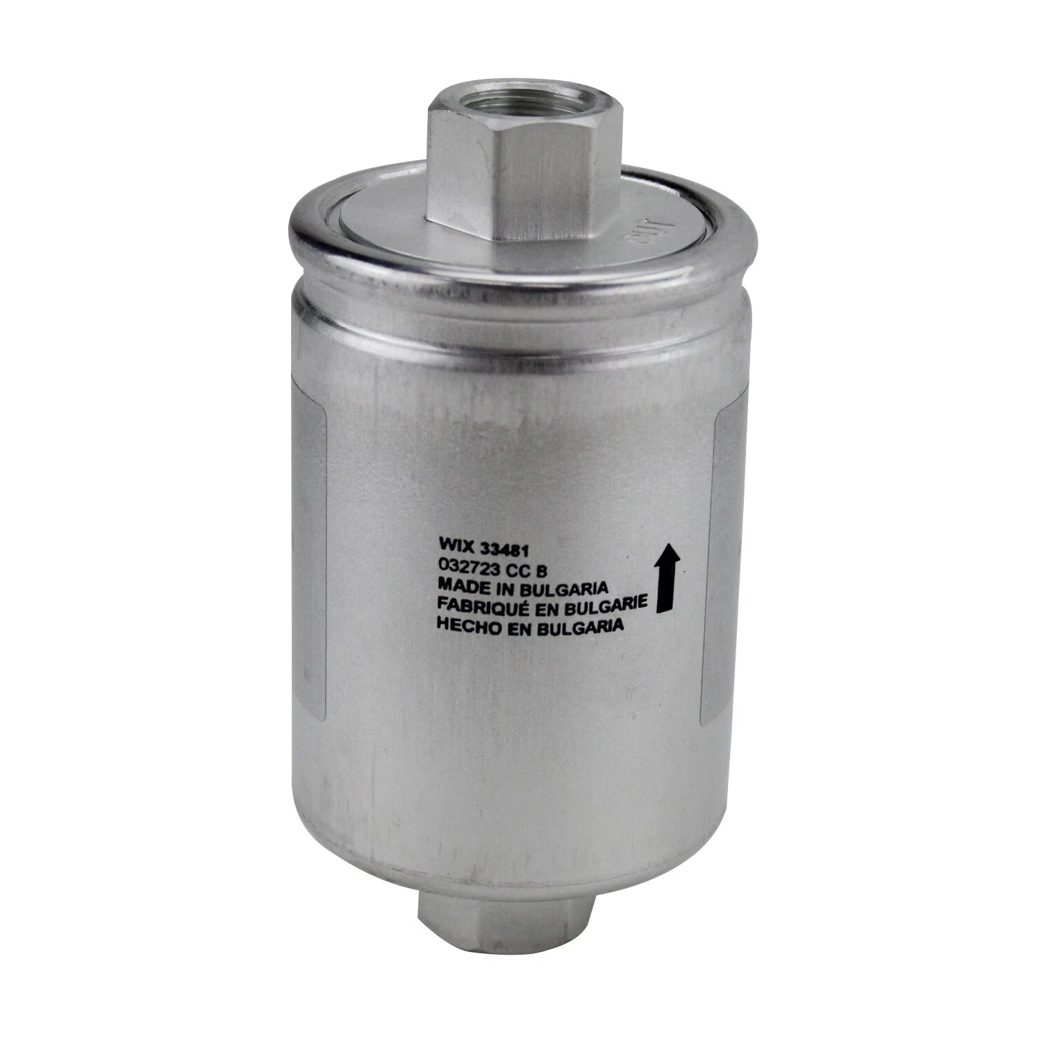 WIX 33481 Fuel Filter for Buick Cadillac Chevy GMC Jaguar Rover (Complete In-Line)