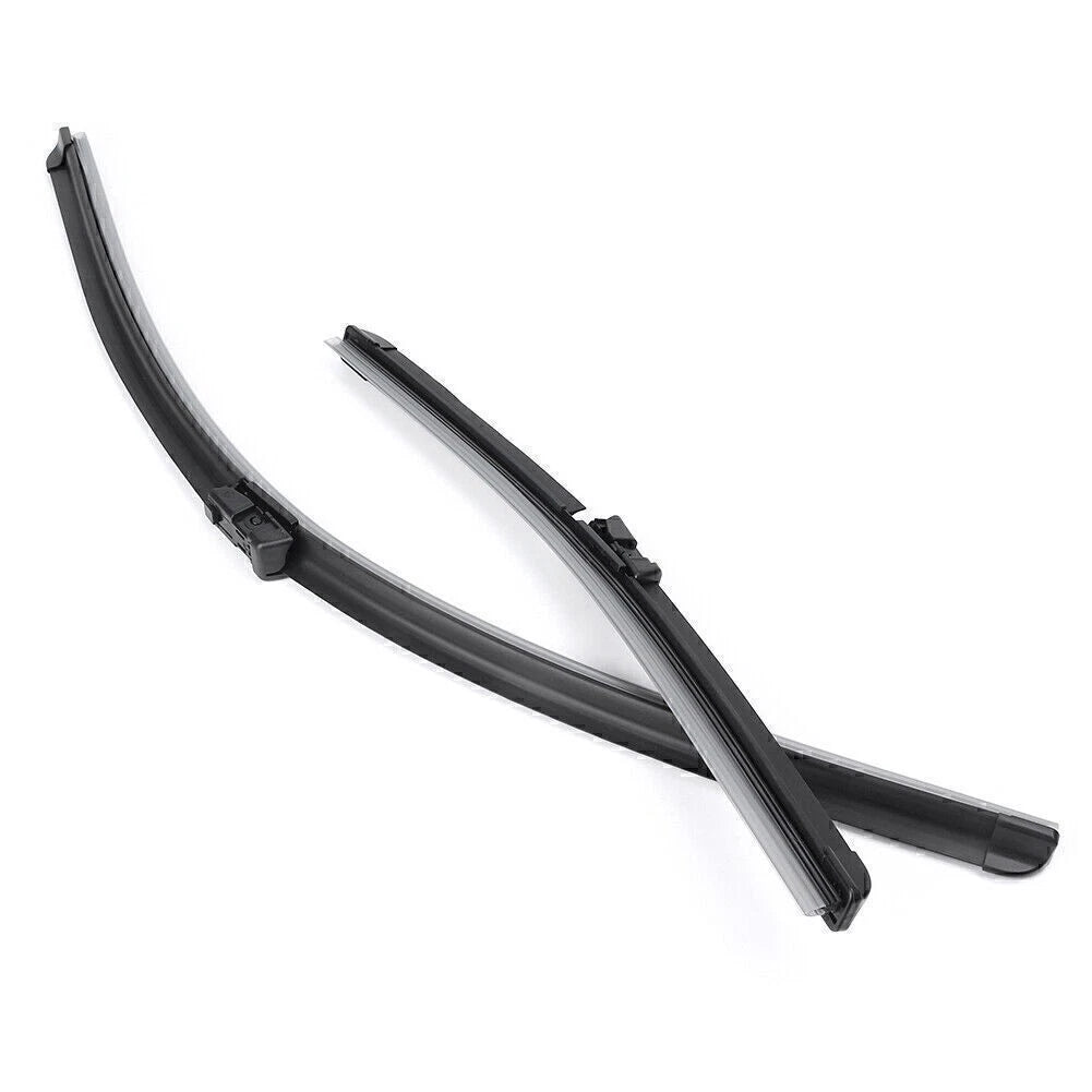 Set of 2 Front Windshield Wiper Arm Blades for Fiat 500L (2012–2018)