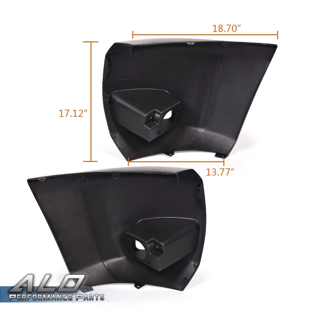 Front Bumper Extension & Fog Lights for Chevrolet Silverado 1500 (2007–2013)