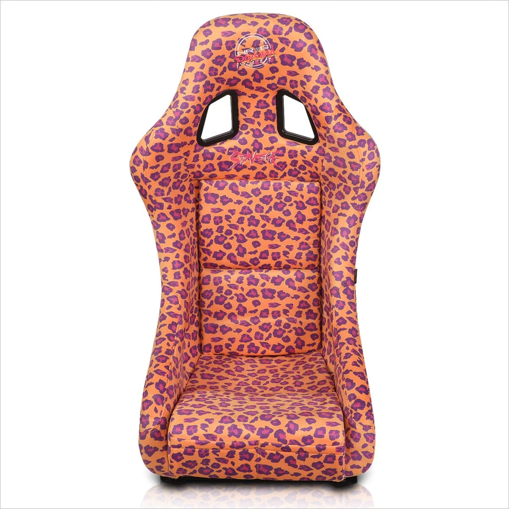 NRG FRP-303-OR-SAVAGE Racing Bucket Seat for Universal Fit (No Specific Years)