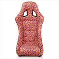 NRG FRP-303-OR-SAVAGE Racing Bucket Seat for Universal Fit (No Specific Years)