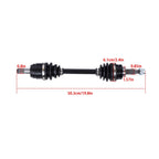 Set of 2 CV Axles for Honda