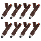 Set of 8 Fuel Injectors for Toyota 4Runner Tundra 4.7L