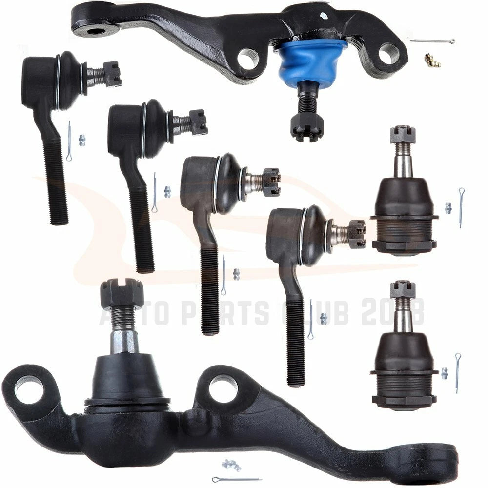 8x Ball Joints & Tie Rod Ends for Dodge Dart (1970–1976)