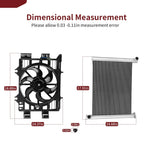 Radiator & Fan-Assembly for Polaris Sportsman 550 850 Scrambler 850(2009–2025)