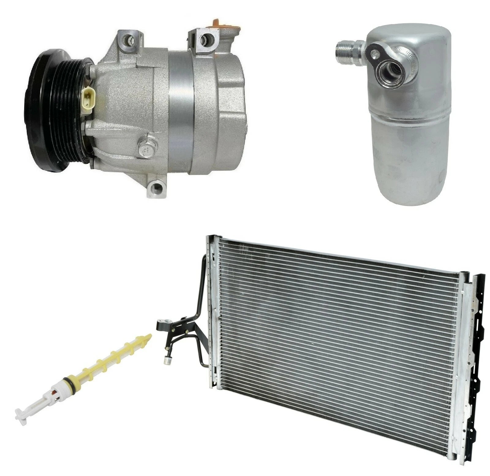 A C Compressor Kit With Condenser Replacement for Oldsmobile Silhouette (2000–2004)