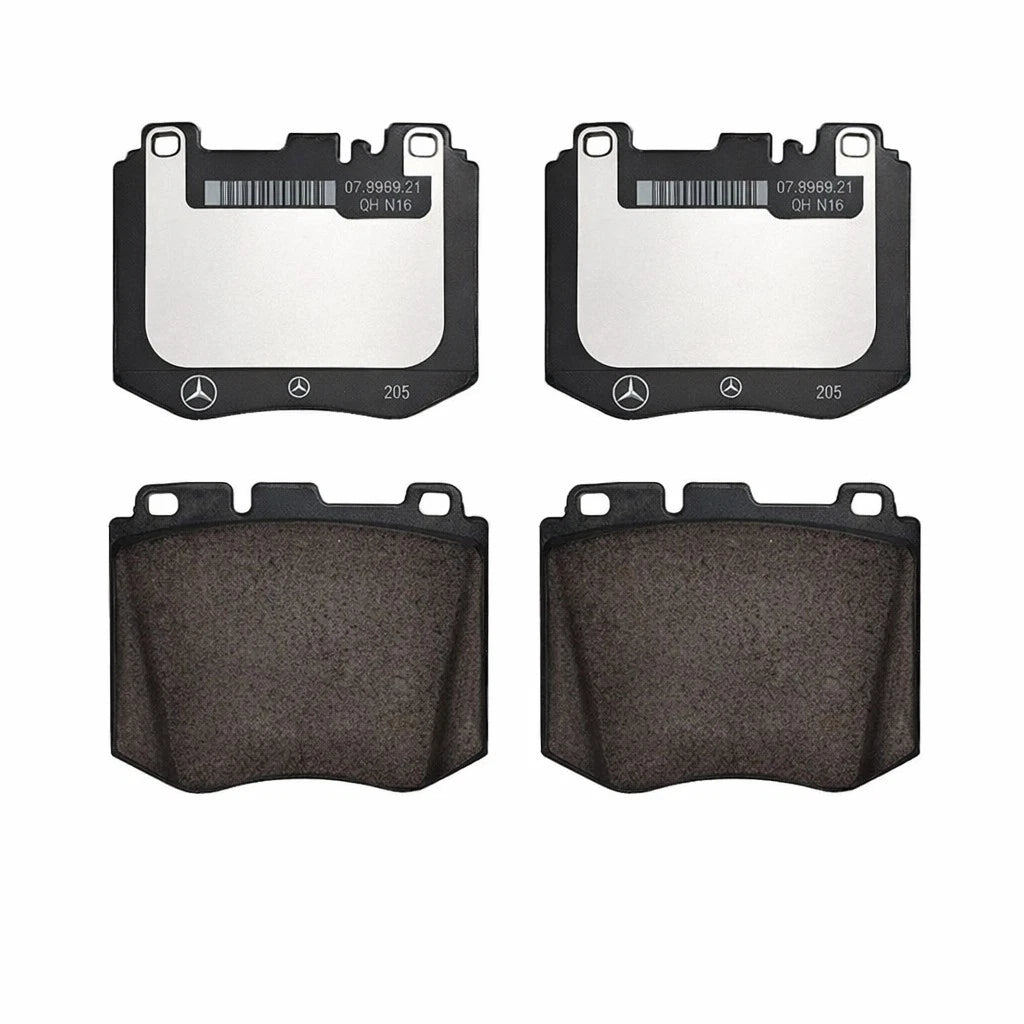 Set of 4 Front Disc Brake Pads for Mercedes-Benz C300, E300 (2015–2019) 0004206700