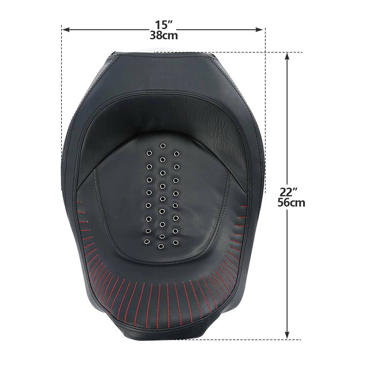 2X Driver Rider Passenger Seat for Harley CVO Road Street Glide (2009–2023)