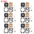 6X Carburetor Diaphragm Kit for Chainsaw 38/45/52/58 4500 5200 5800
