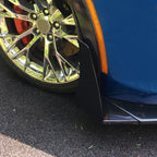 Front Side Splitter Extension Winglets for Corvette C7 Z06 Z07 (2014–2023)