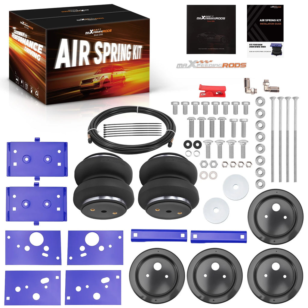 Rear Air Helper Spring Bag Leveling Kit for Ram 2500 2WD 4WD (2014–2025)