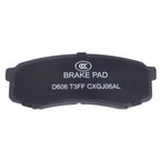 Set of 4 Ceramic Brake Pads for Toyota 4Runner FJ Cruiser Sequoia Lexus GX460 (2003–2023)