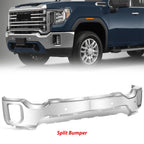 Chrome Steel Front Bumper for GMC Sierra 2500HD 3500HD (2020–2023)
