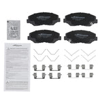 Front Ceramic Brake Pads for Honda CR-V (2002-2006, 2012-2016)