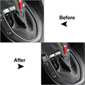 Carbon Fiber Gear Shift Frame Cover Trim for Hyundai Veloster JS (2019–2023)