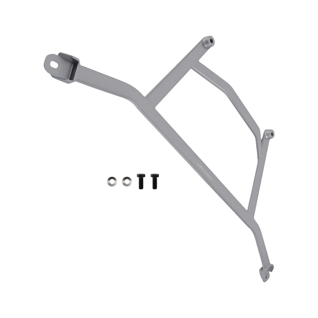 Silver Front Lower H-Brace Bracket for Ford Mustang L4 2.3T & V8 5.0L 2015-2023