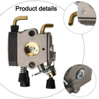 Carburetor with Fuel Line Kit for FS55 FS55R FS55RC