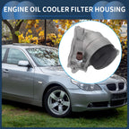 Engine Oil Filter Base Housing Assembly with Sensors No. 11428637812 for BMW 128i (2008–2013)