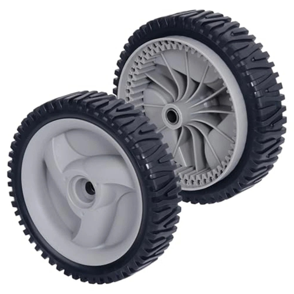Set of 2 Replacement 8 Inch Front Drive Wheels for Push Mower