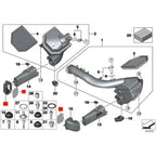Bumper Pipe and Grill Set for BMW Series