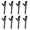 Set of 8 Diesel Fuel Injectors for GMC Chevy 2500 3500 4500 (2007–2010)