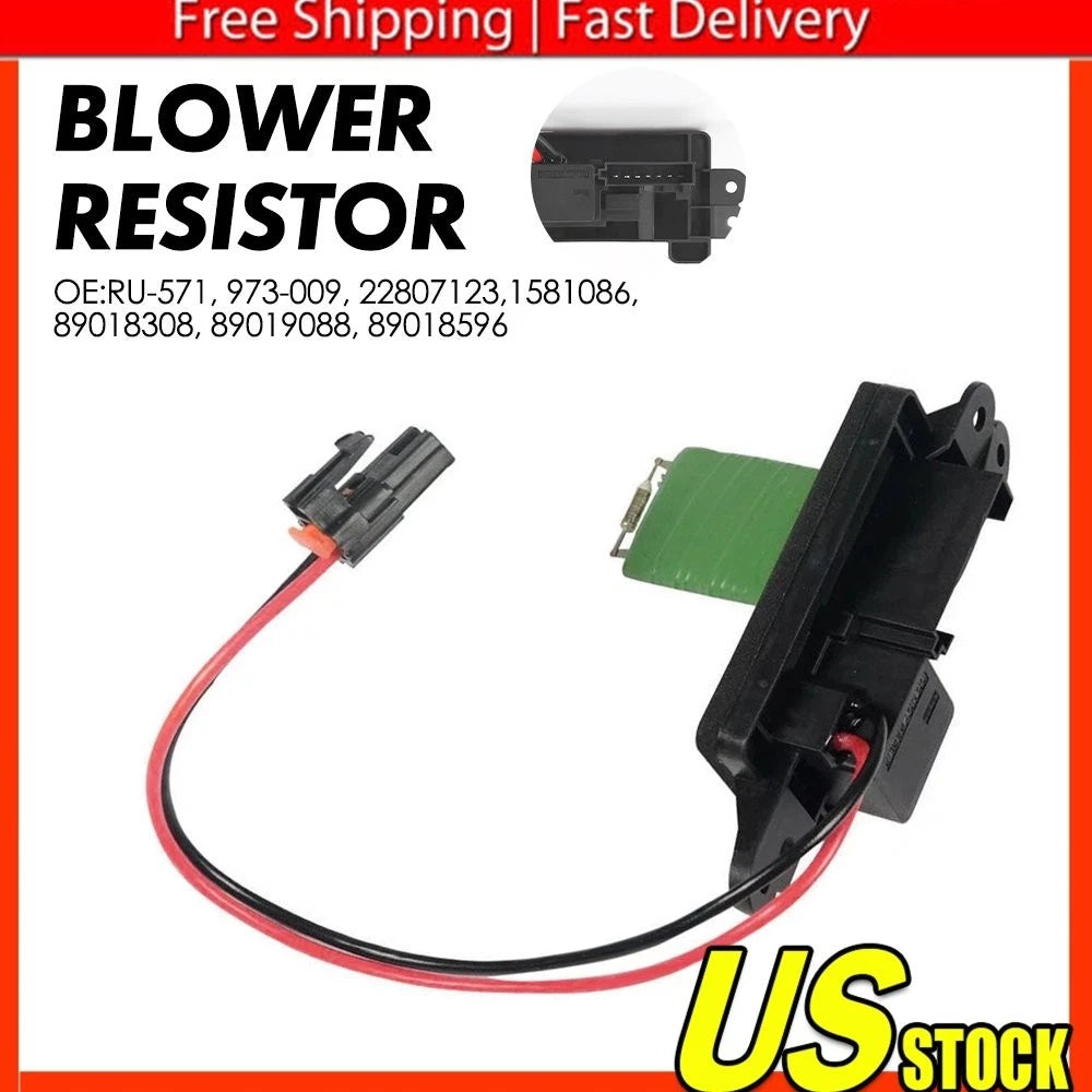 Blower Motor Resistor for Chevy Silverado 1500 2500 (2007–2013)