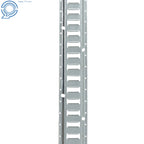 Set of 2 Steel E Track Tie-Down Rails for E Track Systems (5')