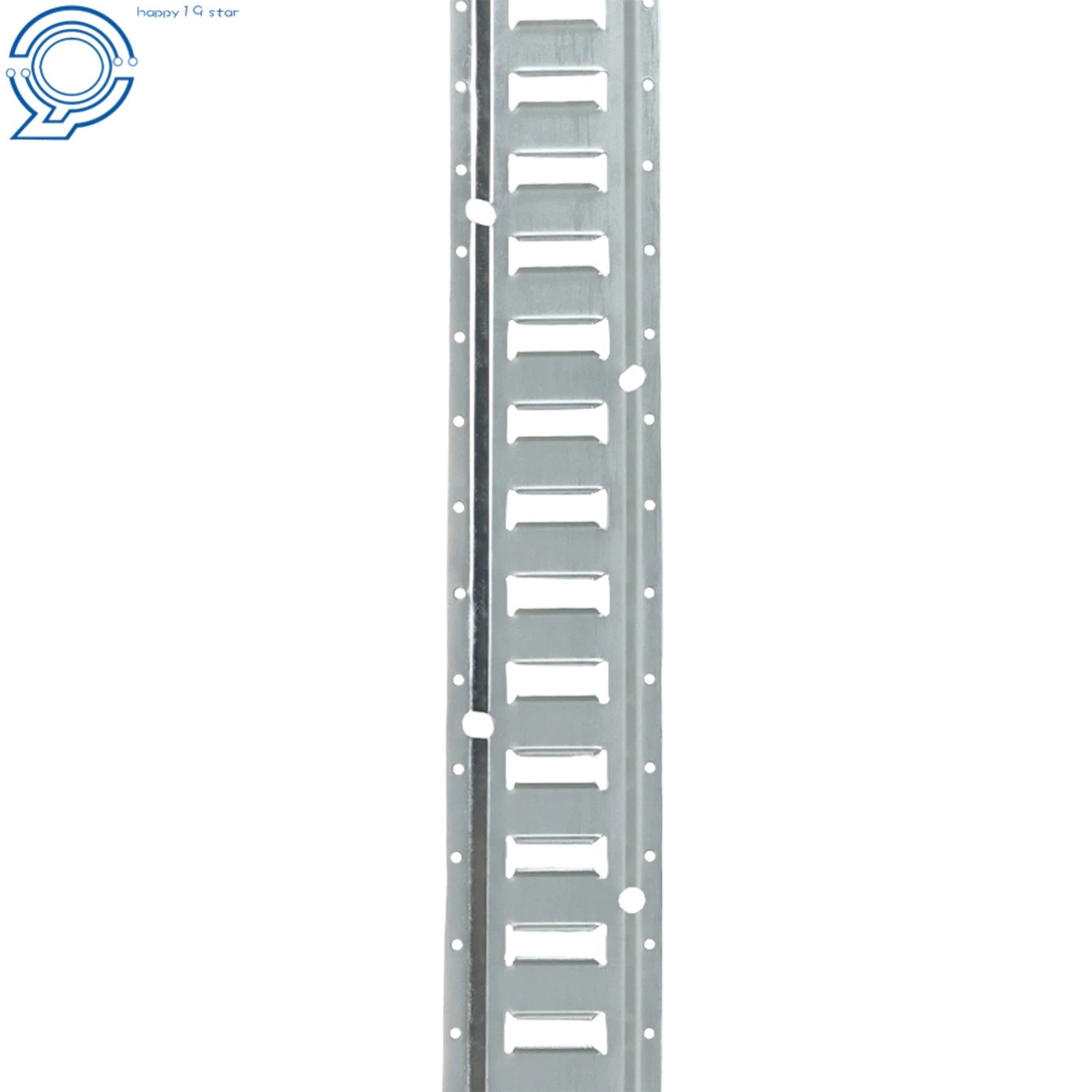 Set of 2 Steel E Track Tie-Down Rails for E Track Systems (5')