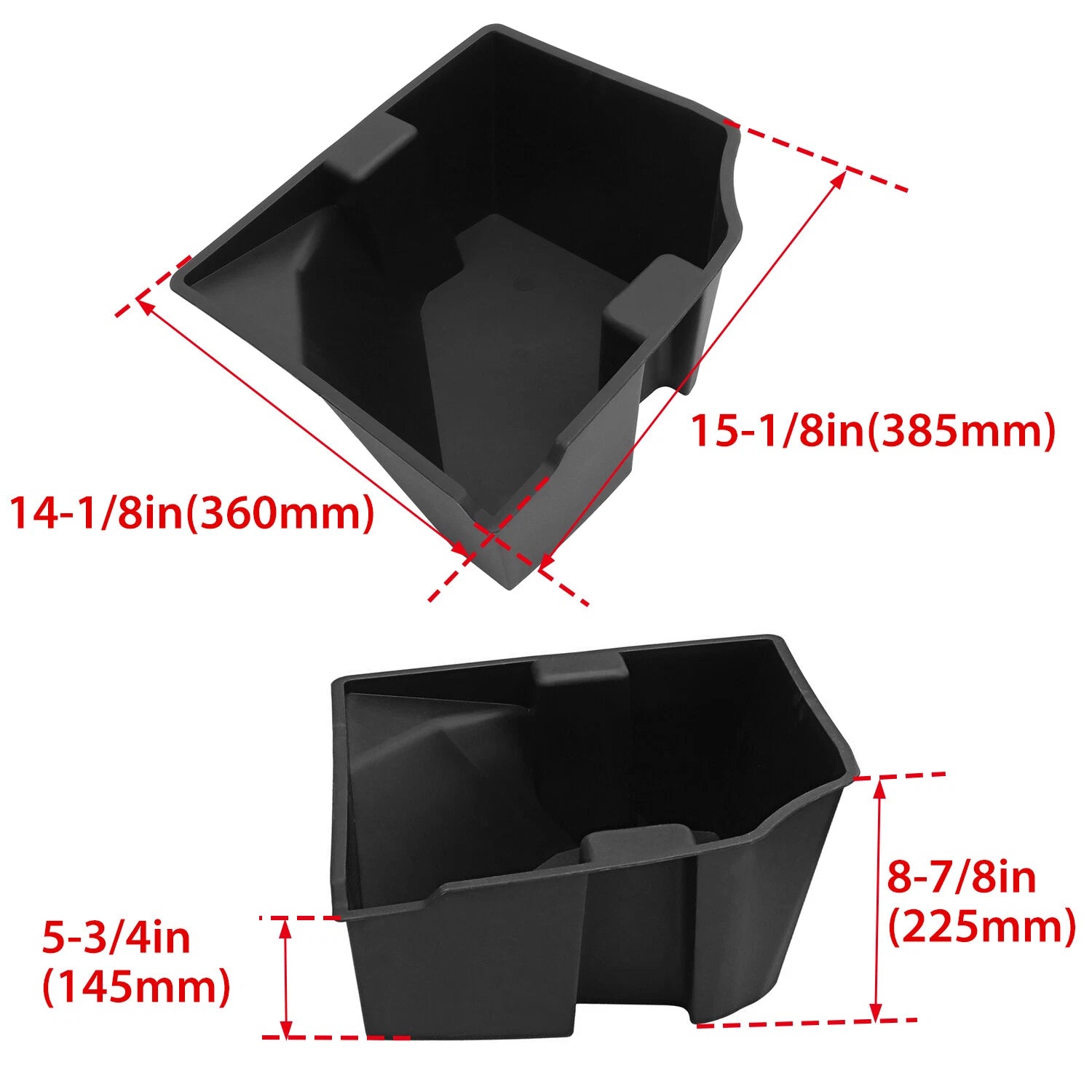Underseat Storage Box for 2014-2018 Silverado GMC Sierra 1500 Extended Cab