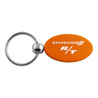 Orange Oval Keychain KC1340.DRT.ORA - Officially Licensed for Dodge R/T