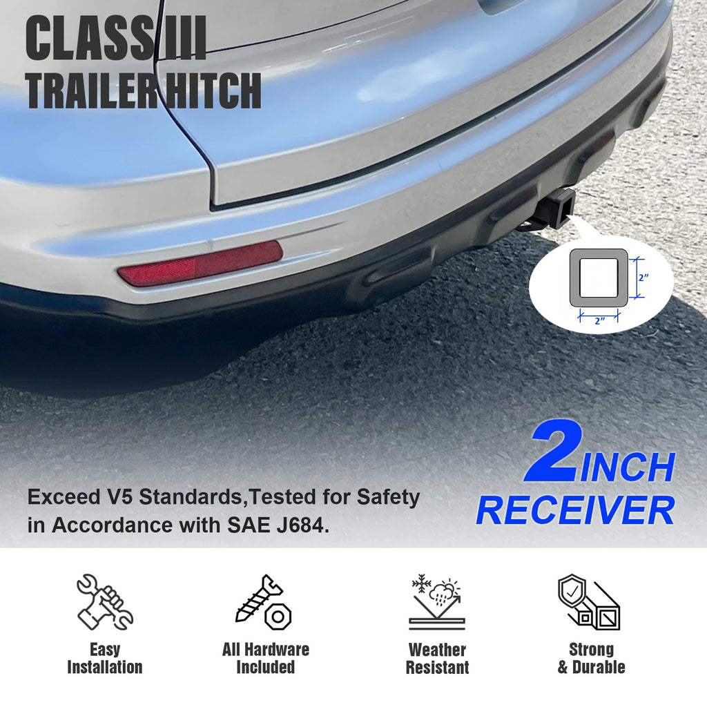 Towing Hitch Receiver Class 3 for Honda CR-V (2007-2011)