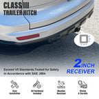 Towing Hitch Receiver Class 3 for Honda CR-V (2007-2011)