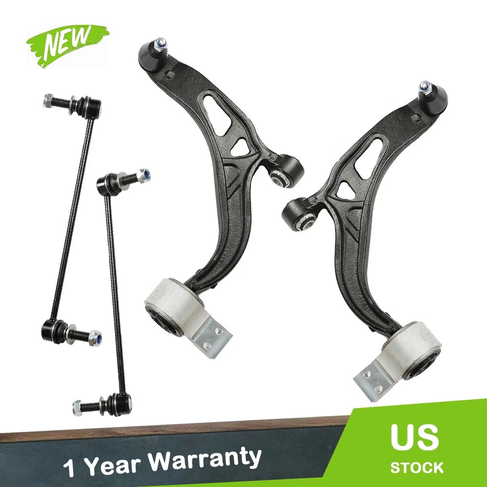 Set of 4 Front Control Arm Ball Joints Sway Bar Kit for Ford Explorer (2011–2017)