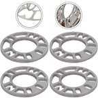 4Pcs 10mm Alloy Aluminum Wheel Spacers for 4 or 5 Stud Cars
