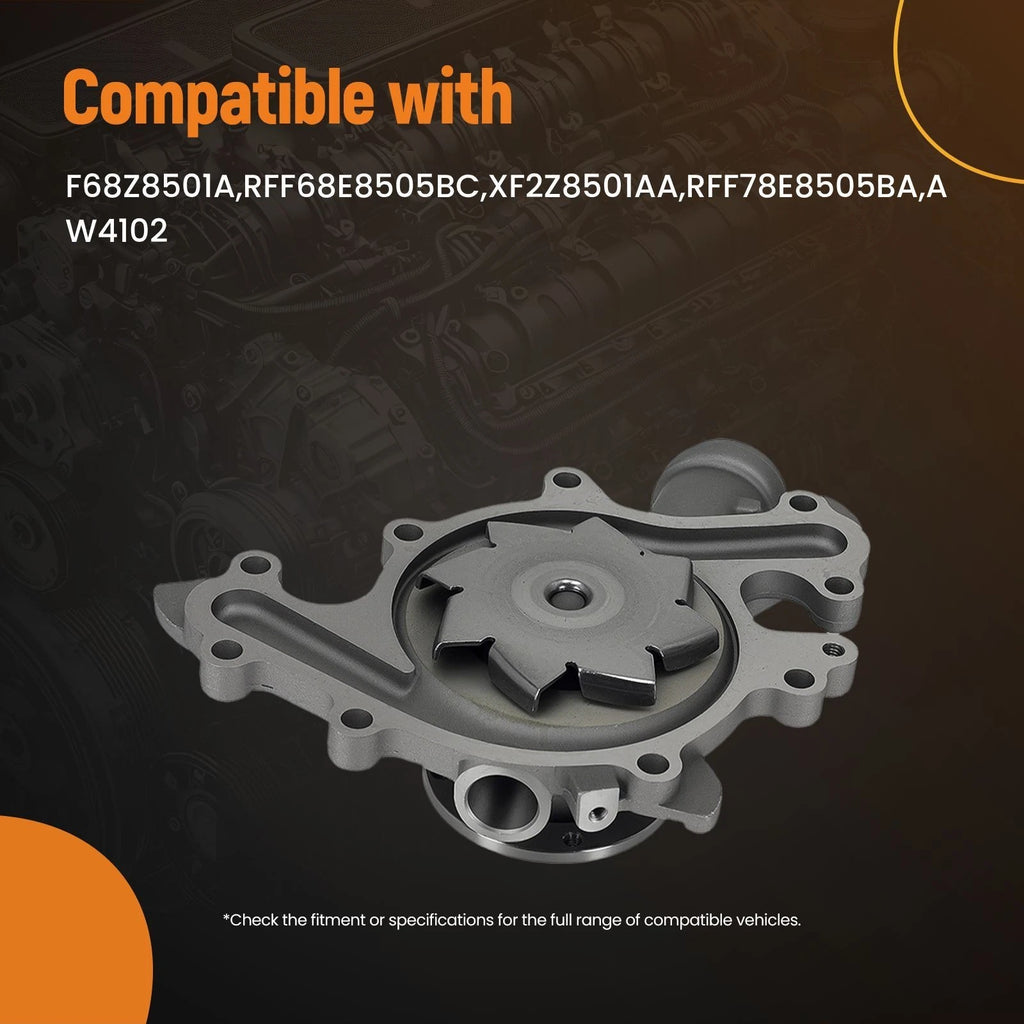 Coolant Water Pump for Ford Freestar/Monterey 3.9L 4.2L V6 (2004–2007) XF2Z8501AA