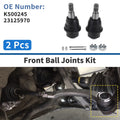 2X Front Lower Ball Joints for Chevrolet Silverado 1500 (2013–2020) K500245
