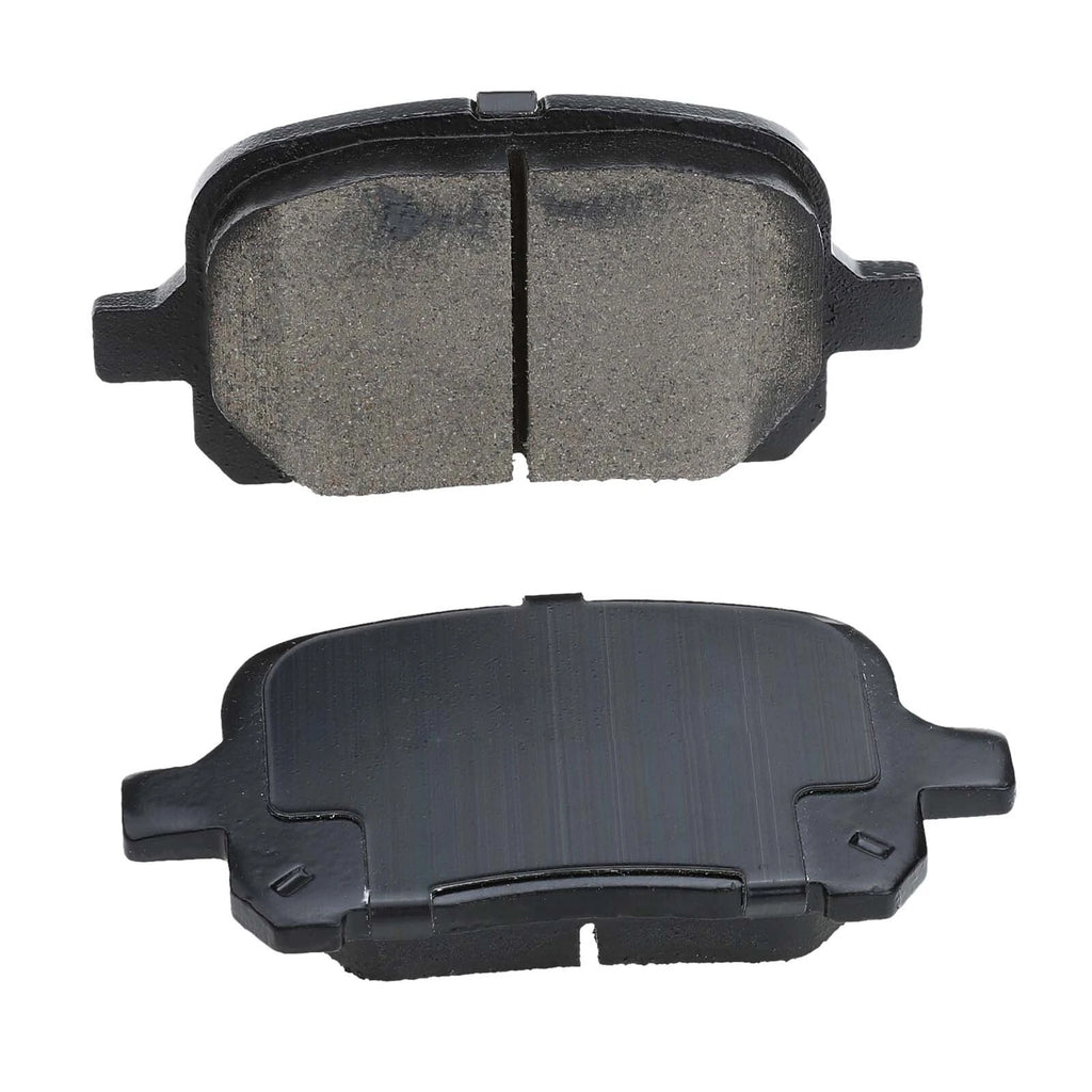 Front & Rear Disc Brake Rotors & Ceramic Pads for Toyota Camry (2000–2001)