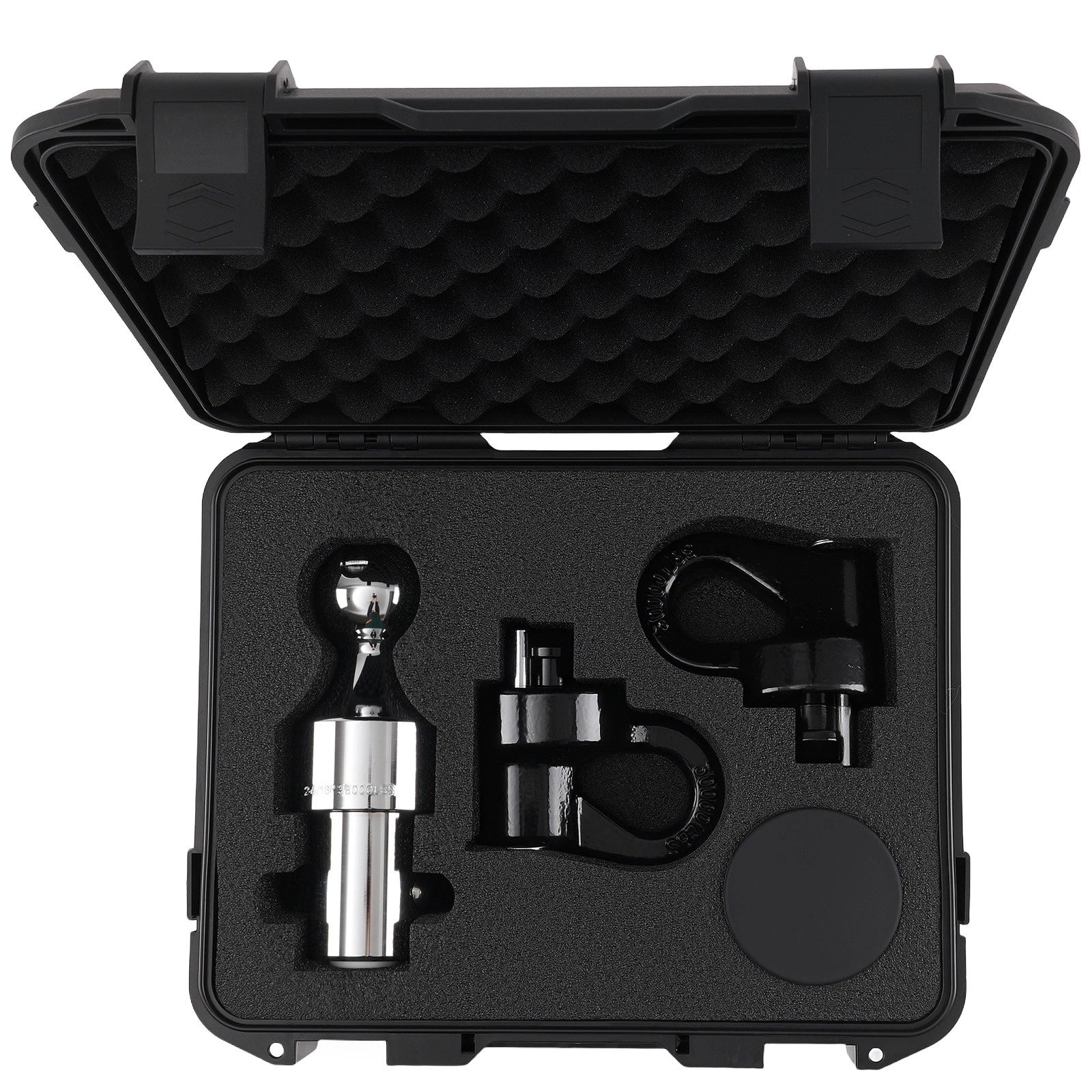 2-5/16 Ball & Chain Kit for F250-F450 (2013–2026) 38000lbs w/Storage Box & Cover