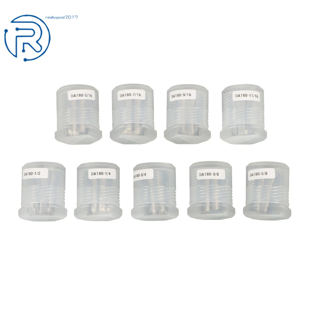 9 Pack Precision Double Angle Collet Set for Various Models 